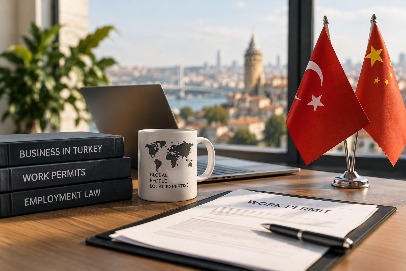 Work permit for Chinese companies in Turkey